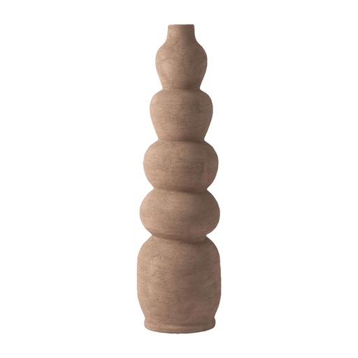 Vase Atlas sable D19,5 H71,5cm